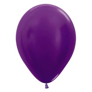 Sempertex ballonnen 551 Metallic Violet 30cm (50 stuks)
