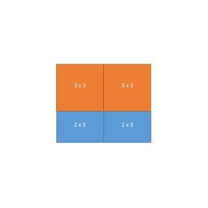 Easy-up tent 5 x 6 mtr wit/zwart (brandvertragend) [zelf op- en afbouw]