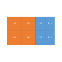 Easy-up tent 6 x10 mtr wit/zwart (brandvertragend) [incl. op- en afbouw]