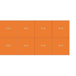 Easy-up tent 6 x14 mtr wit/zwart (brandvertragend) [incl. op- en afbouw]