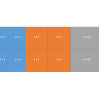 Easy-up tent 6 x14,5 mtr wit/zwart (brandvertragend) [incl. op- en afbouw]