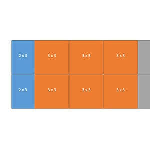 Easy-up tent 6 x15,5 mtr wit/zwart (brandvertragend) [incl. op- en afbouw]