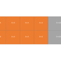 Easy-up tent 6 x16,5 mtr wit/zwart (brandvertragend) [incl. op- en afbouw]