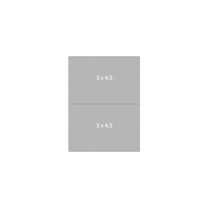 Easy-up tent 6 x 4,5 mtr wit/zwart (brandvertragend) [zelf op- en afbouw]