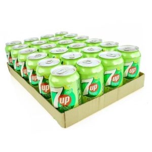 7-up free (24x33cl blikjes)