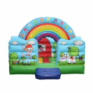 Springkussen Mini Boerderij [zelf op- en afbouw]