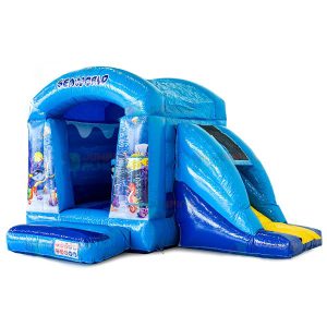 Springkussen Mini Sealife slide [zelf op- en afbouw]