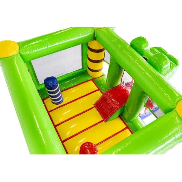 Springkussen Bouncy Krokodil [zelf op- en afbouw] - Afbeelding 3