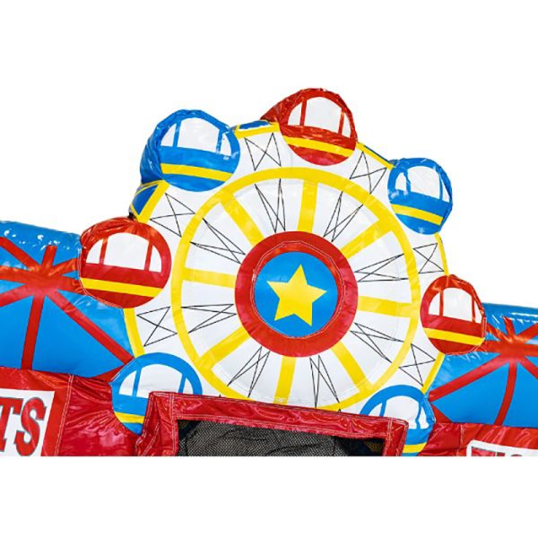 Springkussen Bouncy Rollercoaster [zelf op- en afbouw] - Afbeelding 3