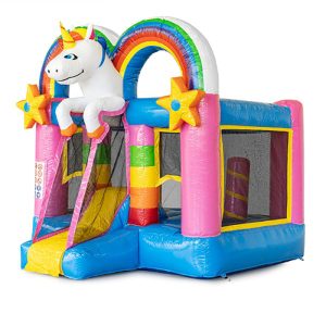 Springkussen Bouncy Unicorn [zelf op- en afbouw]