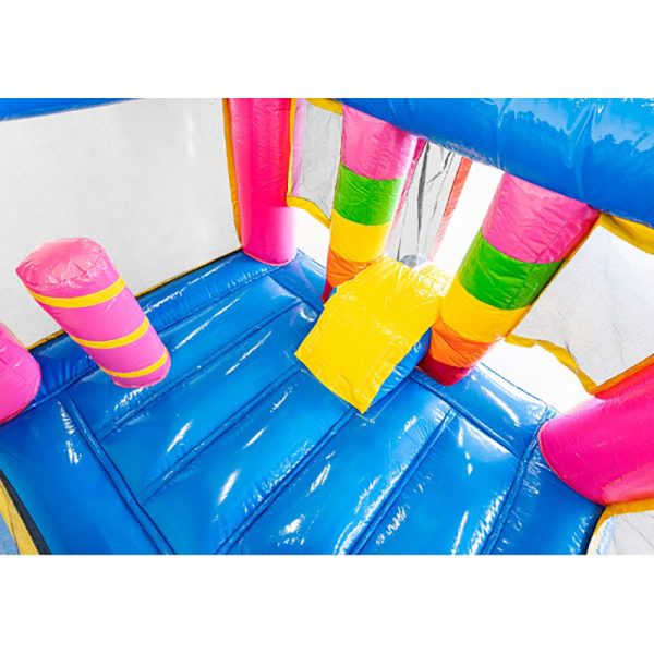 Springkussen Bouncy Unicorn [zelf op- en afbouw] - Afbeelding 2
