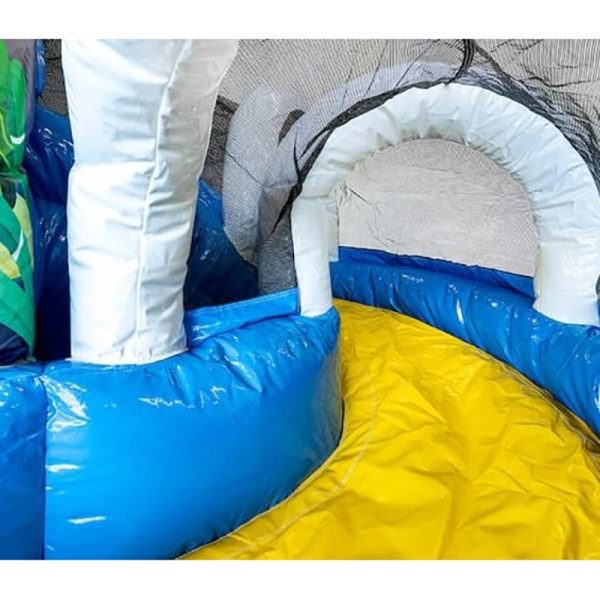 Springkussen Mini Seaworld slide [zelf op- en afbouw] - Afbeelding 2