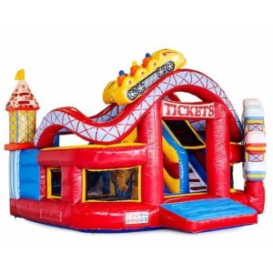 Springkussen Rollercoaster XL [zelf op- en afbouw]