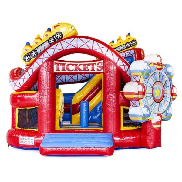 Springkussen Rollercoaster XL [zelf op- en afbouw] - Afbeelding 3
