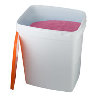 Suikerspin roze - aardbei (50 porties)