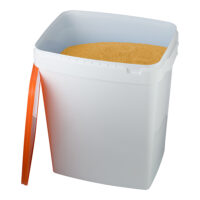 Suikerspin oranje - sinaasappel (50 porties)