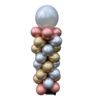 Ballon pilaar 2,0mtr (3 kleuren)