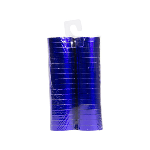 Holografische blauwe serpentines (2 stuks) - Afbeelding 2