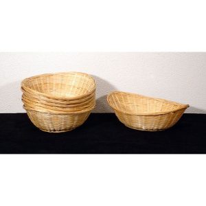 Broodmandje ovaal riet 23x30cm