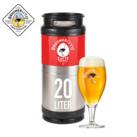 Brouwerij 't IJ Zatte Triple 8%ALC 20L fust platte schuifkoppeling [GR]