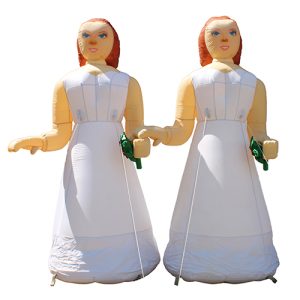 Opblaasbare Bruidspaar (vrouw + vrouw)