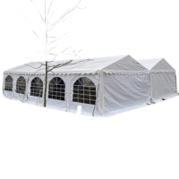 Buizentent PVC 10x10 mtr. (brandvertragend) [zelf op- en afbouw]