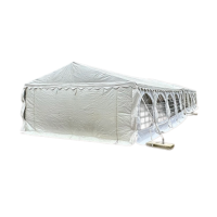 Buizentent PVC 5x20 mtr. (brandvertragend) [zelf op- en afbouw]