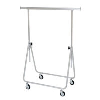 Garderobe, confectierek (incl. 15 hangers)