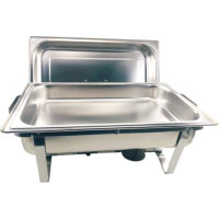 Chafing Dish (1x9L bak) incl. brandpasta
