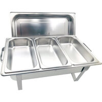 Chafing Dish (3x4L bakken) incl. brandpasta