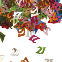 Tafeldecoratie 21 jaar