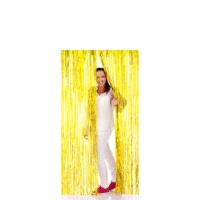 Deurgordijn goud 1mtr