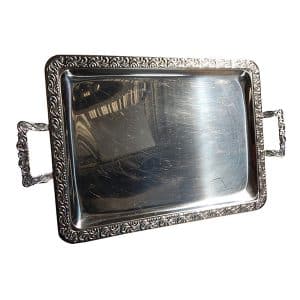 Serveerplateau barok 53x33cm met handvaten