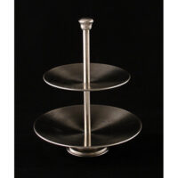 Etagère RVS 2 laags 26cm