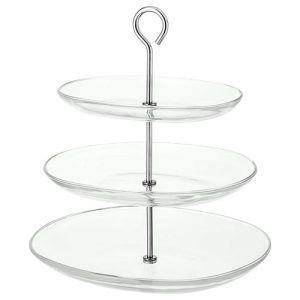 Etagère glas 3 laags 33cm