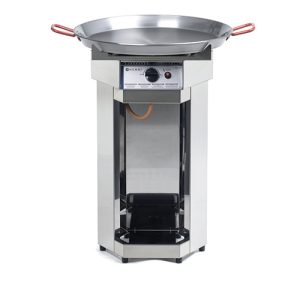 Fiësta/paella pan op gas met 60cm pan