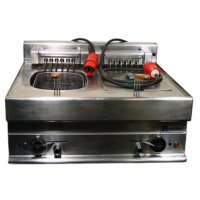 Frituurpan dubbel 380V