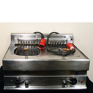 Frituurpan dubbel 380V