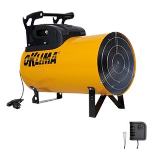 Gasheater met thermostaat