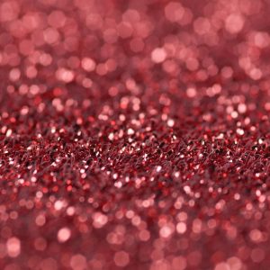 Glitterloper rood p/m