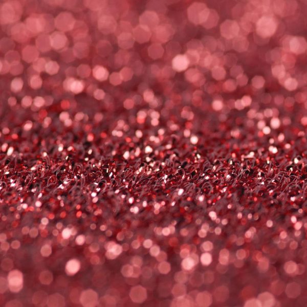 Glitterloper rood p/m