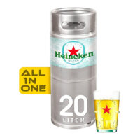 Heineken Silver pils 4%ALC 20L fust [GR]