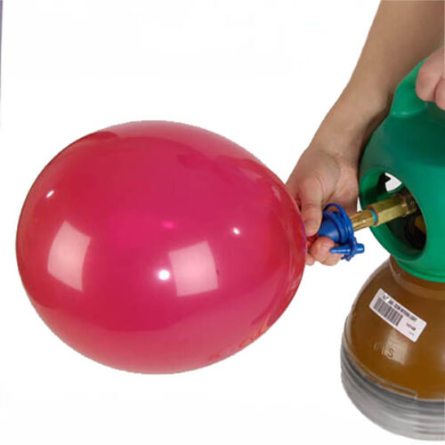 Ballon vullen met helium