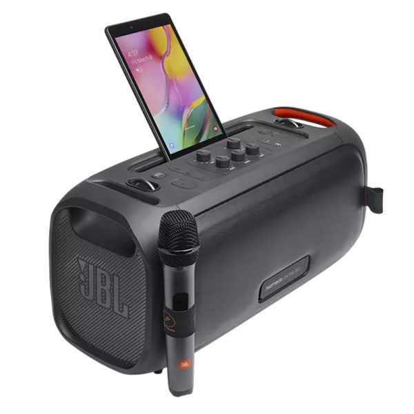 JBL partybox  on-the-go met microfoon - Afbeelding 2