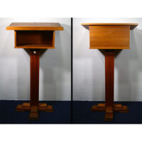 Spreekgestoelte hout