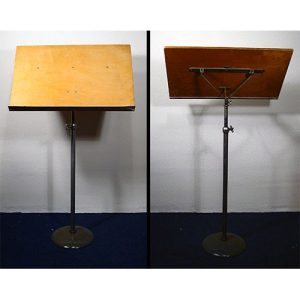 Spreekgestoelte hout/ijzer