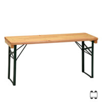 Houten kinder inklaptafel 110x40cm