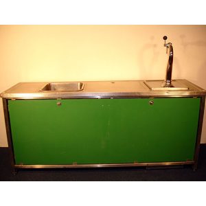 Klapbuffet met tap groen