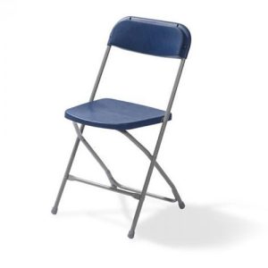 Klapstoel blauw