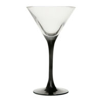 Cocktailglas 15cl met zwarte voet